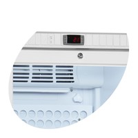 Medical Cooler | White | Fan cooling | Glass door | 60x64x164cm