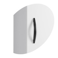 Glacière de stockage | Porte réversible avec serrure | 600 x 600 x 1850 mm