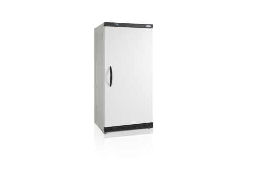  HorecaTraders Glacière de stockage | Blanc | Porte réversible avec serrure | 777 x 720 x 1720 mm 