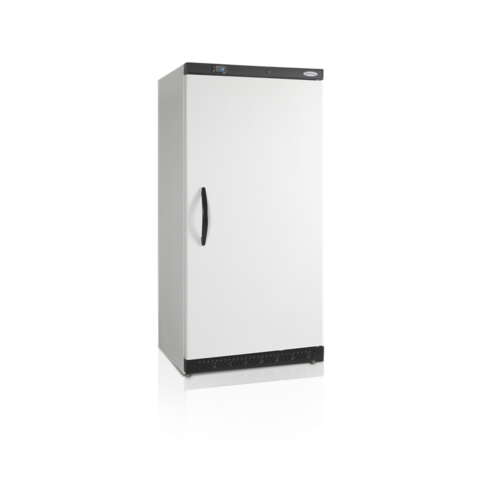  HorecaTraders Glacière de stockage | Blanc | Porte réversible avec serrure | 777 x 720 x 1720 mm 