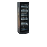 Display Cooler | Black | Glass door | LED lighting | 60x60x199cm