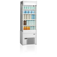 Open Front Cooler | White | 2 to 8 °C | 67 x 58 x 200.5 cm