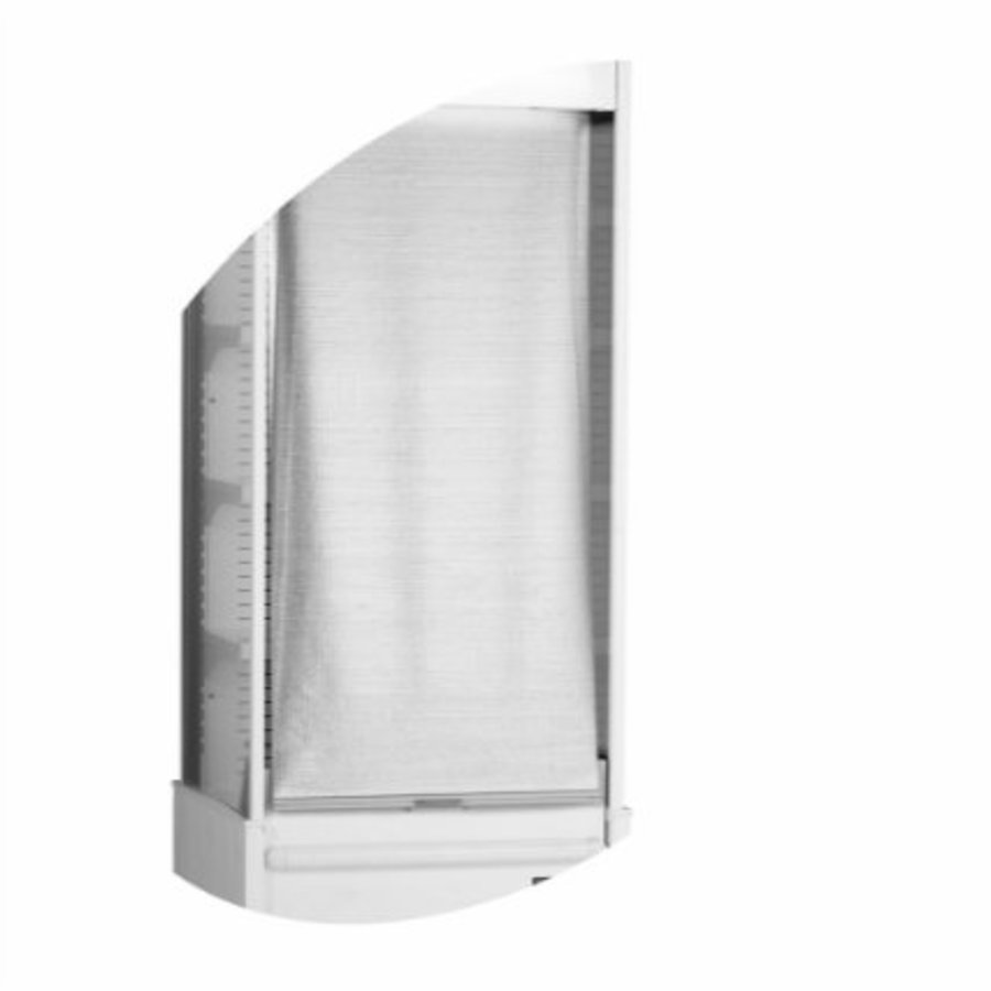 Open Front Cooler | White | 2 to 8 °C | 67 x 58 x 200.5 cm