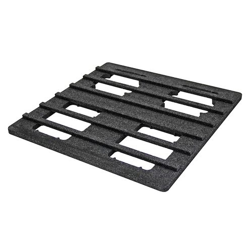  HorecaTraders Polypropylene Cooling Element Holder | Black | For Thermobox | 600x400mm 