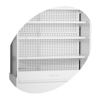 Open Front Cooler | White | 2 to 8 °C | 117x58x200.5 cm