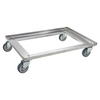 HorecaTraders Stainless Steel Base | Mobile | GN 1/1 Thermoboxes