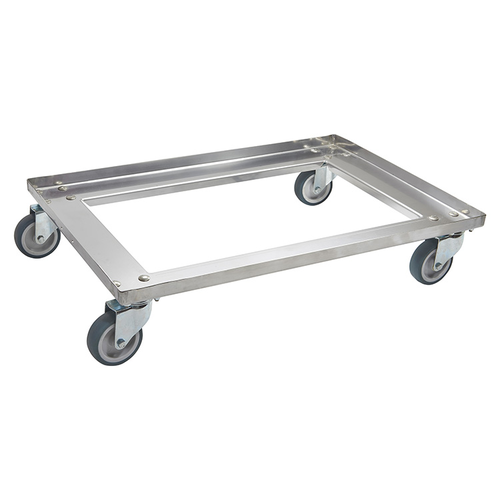  HorecaTraders Stainless Steel Base | Mobile | GN 1/1 Thermoboxes 