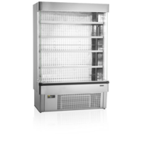 Open Front Cooler | stainless steel | 2 to 8 °C | 1335 x 737 x 1985mm