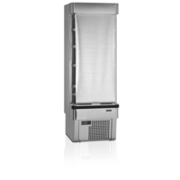Open Front Cooler | Stainless Steel | 0 to 4 °C | 685 x 727 x 1985 mm