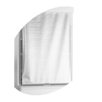 Glacière ouverte à l'avant | acier inoxydable | 0 à 4 °C | 685 x 727 x 1985 mm