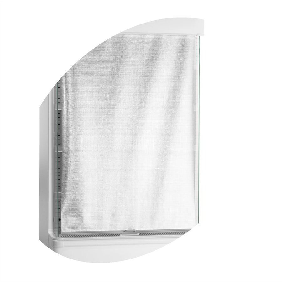 Glacière ouverte à l'avant | acier inoxydable | 0 à 4 °C | 685 x 727 x 1985 mm