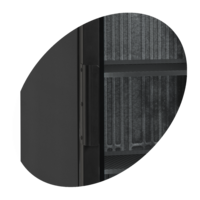 Display Cooler | Black | Glass door | 5 shelves | 60x60x199cm