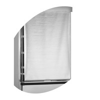 Open Front Cooler | stainless steel | 0 to 4 °C | 985 x 737 x 1985mm