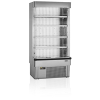 Open Front Cooler | stainless steel | 0 to 4 °C | 985 x 737 x 1985mm