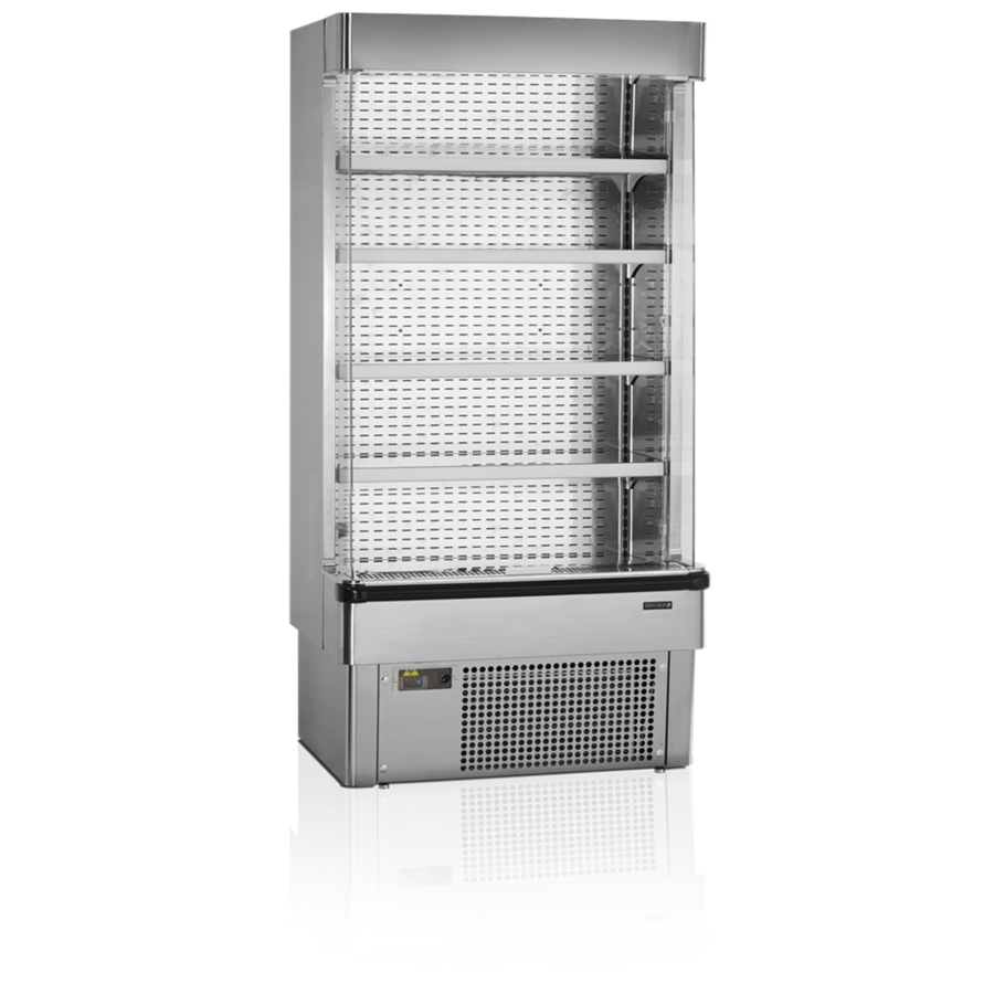 Open Front Cooler | stainless steel | 0 to 4 °C | 985 x 737 x 1985mm