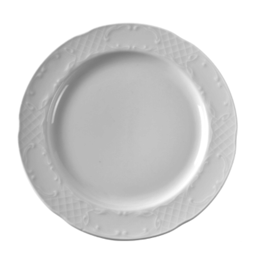 Plate Hotel Porcelain White | (12 pieces)