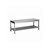 Combisteel Table de travail en acier inoxydable | 60 kg | 200x60x60cm