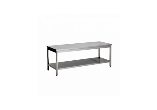  Combisteel Table de travail en acier inoxydable | 60 kg | 200x60x60cm 