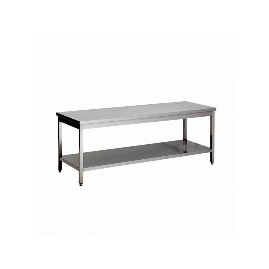 RVS Werktafel | 60kg | 200x60x60cm