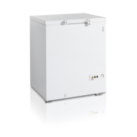 Chest freezer | Handle with lock | 2 lids | 61x48x73cm