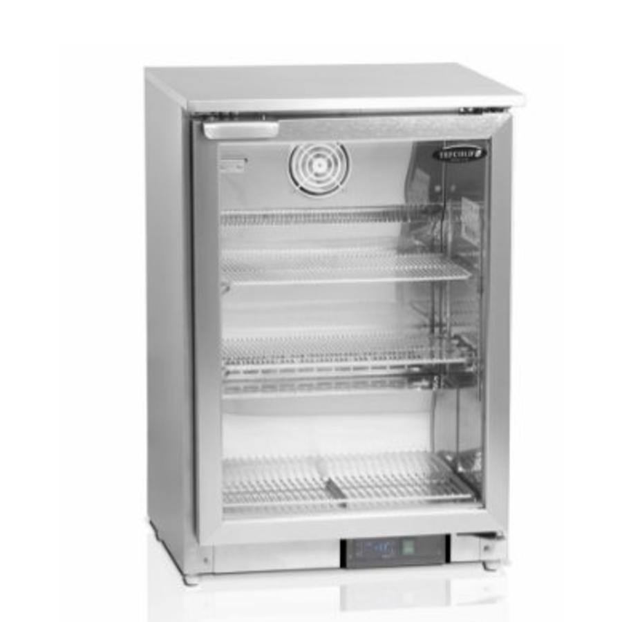 Stainless Steel Glass Freezer | GF200VSG | 79L