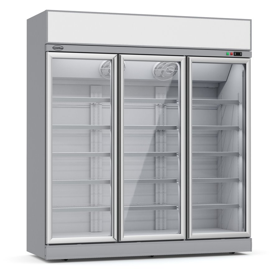 Refrigerator 3 Glass Doors | 179x55x156.9 (h) cm