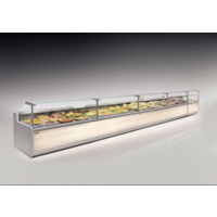 Refrigerated counter | zara2 vent GI L320 | Forced | 321x113x123cm