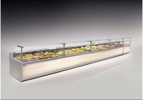  Oscartielle Vitrine réfrigérée | zara2 vent GI L320 | Forcé | 321x113x123 cm 