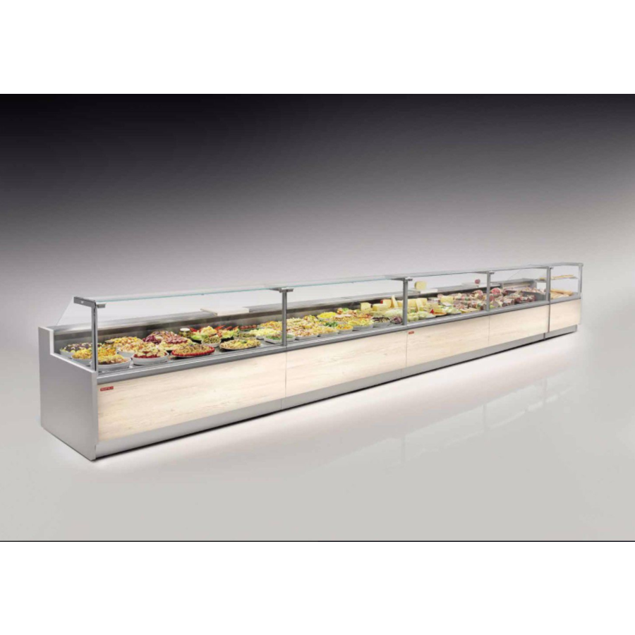 Vitrine réfrigérée | zara2 vent GI L320 | Forcé | 321x113x123 cm