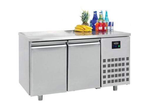  Combisteel Stainless steel cooling workbench | Forced Cooling (3 sizes) | 1400 x 700 x 850mm 