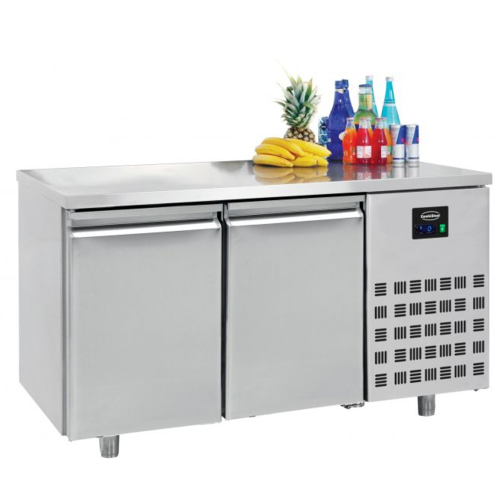  Combisteel Stainless Steel Refrigerated Workbench | Forced Cooling (3 sizes) | 1400 x 700 x 850 mm 