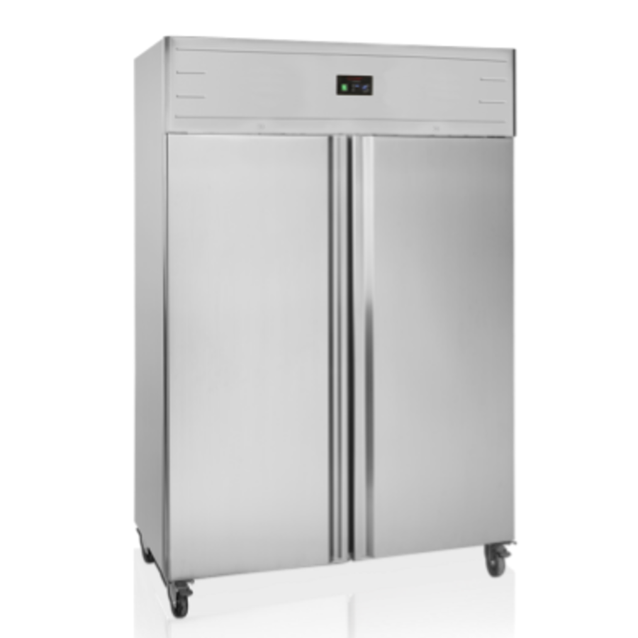 Standing Freezer with Wheels | 2 doors | 134 x 84.5 x 200 cm