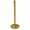 Bolero Poteau de barrière avec bouton en laiton