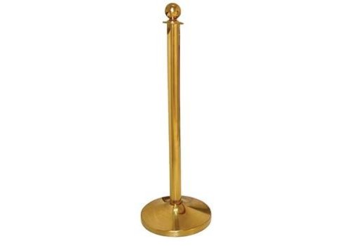  Bolero Poteau de barrière avec bouton en laiton 