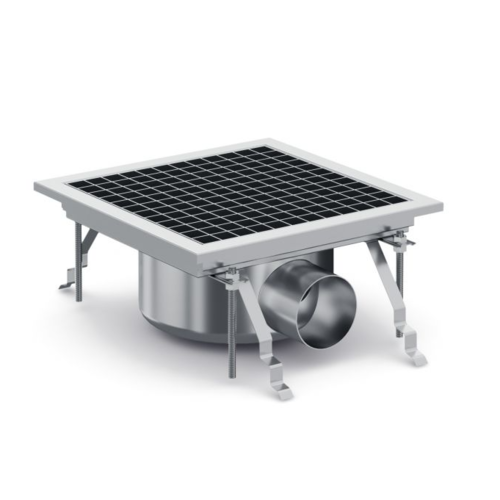  Combisteel Siphon de sol en acier inoxydable 30 x 30 x 19,5 cm 