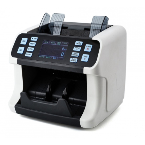  HorecaTraders Banknote counting machine | Black | SH-27C| 240x260x230mm 