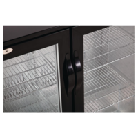 Bar cooling | 2 Glass Doors | 208L | 90 x 90 x 52cm