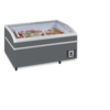 HorecaTraders Supermarket cooler/freezer gray | 152 x 92 x 79 cm | 230V