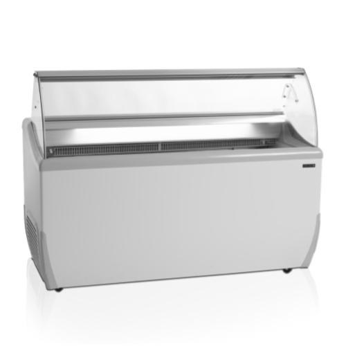  HorecaTraders Eisportionierer-Gefrierschrank | 165 x 72 x 125(h) cm | UDRS9 