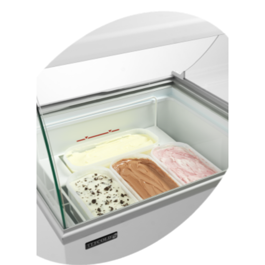 Scoop Ice Cream Freezer | 72 x 62 x 130 cm