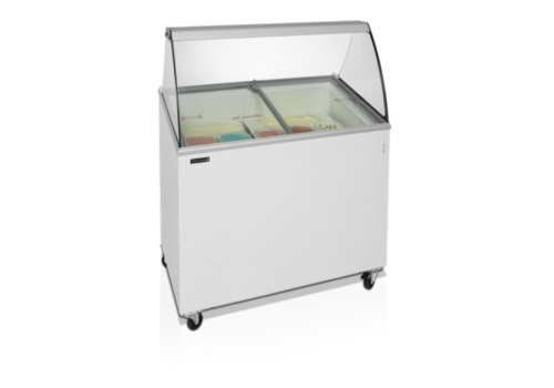  HorecaTraders Congélateur à boules de glace | 101 x 62 x 130(h) cm 