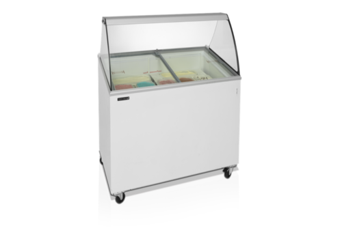  HorecaTraders Scoop ice cream freezer | 101 x 62x 130(h) cm 