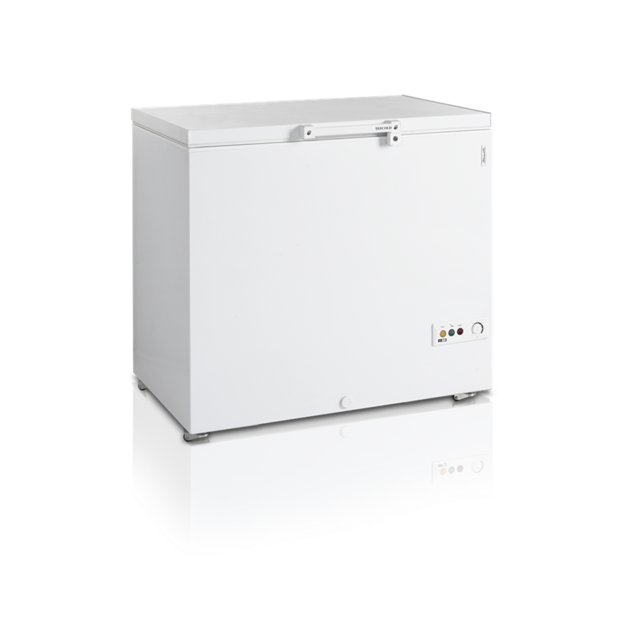 Freezer chest | Swivel castors with brakes | 2 lids | 98x70x95cm