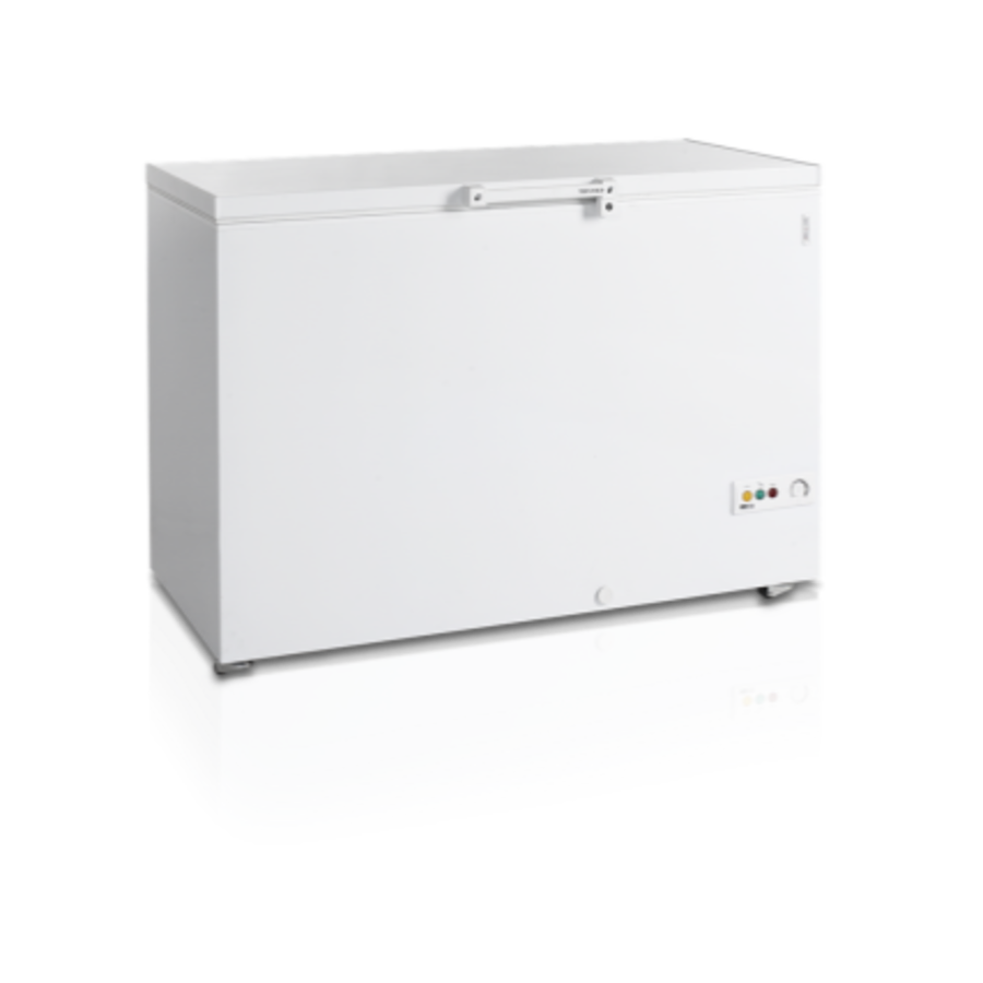 Chest freezer | 2 lids | strong castor wheels | 128x70x94.5(h) cm