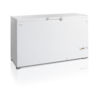 HorecaTraders Freezer | baskets | 2 lids | 138x48x73cm