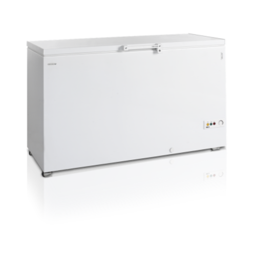  HorecaTraders Freezer | baskets | 2 lids | 138x48x73cm 