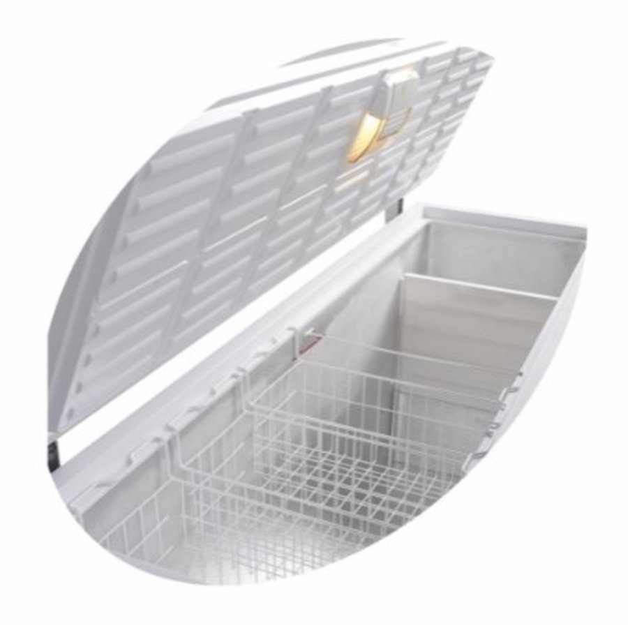 Freezer | baskets | 2 lids | 138x48x73cm