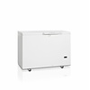 HorecaTraders Laborgefrierschrank | Weiß | Robuste Stahl-Innenverkleidung | 128x70,5x94,5 (h)cm