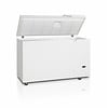 HorecaTraders Congélateur de laboratoire | blanc | Thermostat électronique avec alarme | 150x70,5x94,5(h) cm