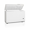 HorecaTraders Laboratoriumvriezer | wit | Elektronische thermostaat met alarm | 150x70,5x94,5(h) cm